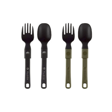 【AWADA】摺疊尼龍餐具兩件組-2色