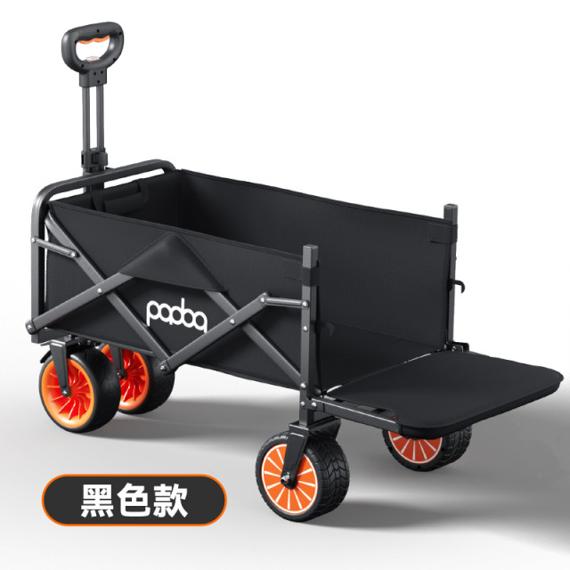 【全能露營守護組】電動露營手推車(後開款)+ 遮陽棚+蚊帳+雨罩